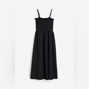 Elegant Black Midi Dress
